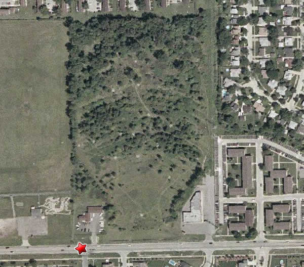 Holiday Drive-In Theatre - Aerial (newer photo)